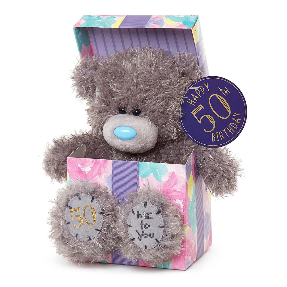 7" 50th Birthday Me to You Bear In Gift Box Extra Image 1